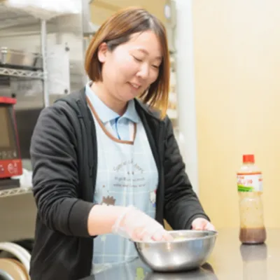 昼食準備